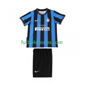 Camiseta Inter Milan 2009 2010 Retro Niño Primera Equipación